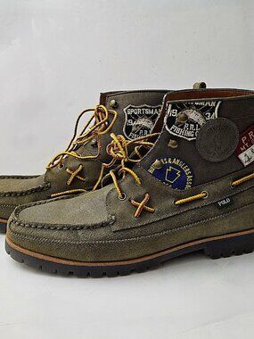 Polo Ralph Lauren Men's Ranger Mid Suede Boots - Size 11.5